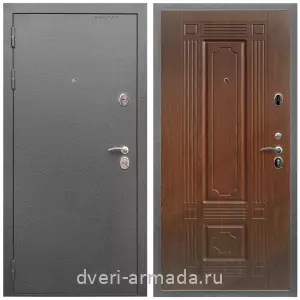 Входные двери Колизей, Дверь входная Армада Оптима Антик серебро / МДФ 16 мм ФЛ-2 Мореная береза