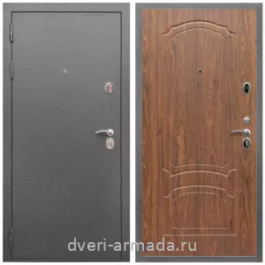 Входные двери на заказ, Дверь входная Армада Оптима Антик серебро / МДФ 6 мм ФЛ-140 Мореная береза
