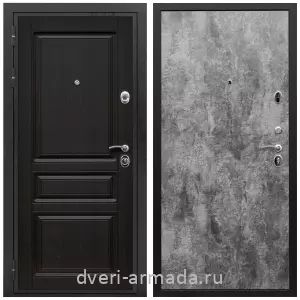 Входные двери лофт, Дверь входная взломостойкая Армада Премиум-Н МДФ 16 мм ФЛ-243 / МДФ 6 мм ПЭ Цемент темный