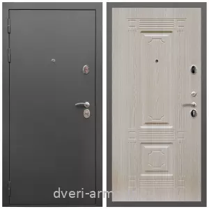 Одностворчатые входные двери, Дверь входная Армада Гарант / МДФ 6 мм ФЛ-2 Дуб белёный