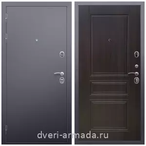 4 контура, Дверь входная железная Армада Люкс Антик серебро / МДФ 6 мм ФЛ-243 Эковенге красивая с порошковым покрытием