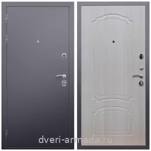 Входные двери Эврика, Дверь входная Армада Люкс Антик серебро / МДФ 6 мм ФЛ-140 Дуб беленый с хорошей шумоизоляцией квартирная
