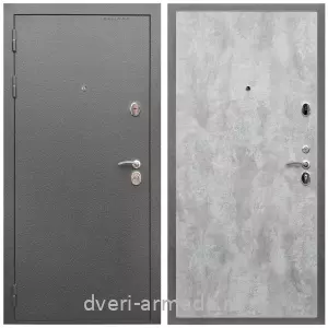 Входные двери Премиум, Дверь входная Армада Оптима Антик серебро / МДФ 6 мм ПЭ Цемент светлый