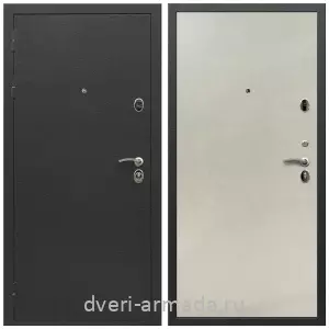 С порошковым напылением, Дверь входная Армада Престиж Черный шелк / МДФ 6 мм ПЭ Венге светлый