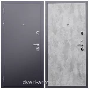 Входные двери 960х2050, Дверь входная металлическая взломостойкая Армада Люкс Антик серебро / МДФ 6 мм ПЭ Цемент светлый