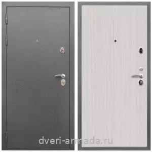 Входные двери МДФ для офиса, Дверь входная Армада Оптима Антик серебро / МДФ 6 мм ПЭ Венге светлый