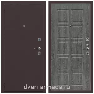 Входные двери Роял Вуд, Дверь входная Армада Комфорт Антик медь / МДФ 10 мм ФЛ-38 Дуб Филадельфия графит