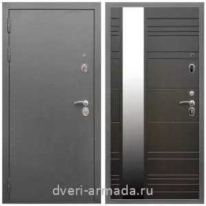 Входные двери лофт, Дверь входная Армада Оптима Антик серебро / МДФ 16 мм ФЛЗ-Сити Венге