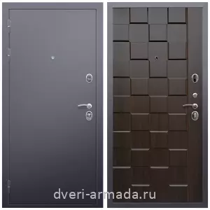 Входные двери Экстра, Дверь входная Армада Люкс Антик серебро / МДФ 16 мм ОЛ-39 Эковенге