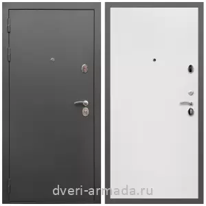 Входные двери лофт, Дверь входная Армада Гарант / МДФ 10 мм Гладкая Белый матовый