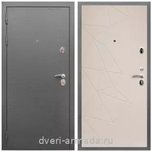 Входные двери лофт, Дверь входная Армада Оптима Антик серебро / МДФ 16 мм ФЛ-139 Какао нубук софт