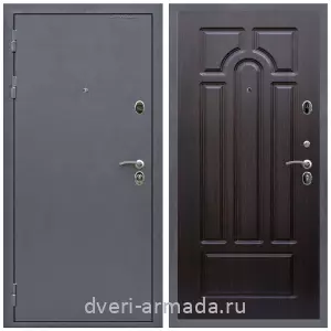 Темные входные двери, Дверь входная Армада Престиж Антик серебро / МДФ 6 мм ФЛ-58 Венге