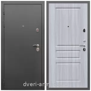 Входные двери лофт, Дверь входная Армада Гарант / МДФ 16 мм ФЛ-243 Сандал белый