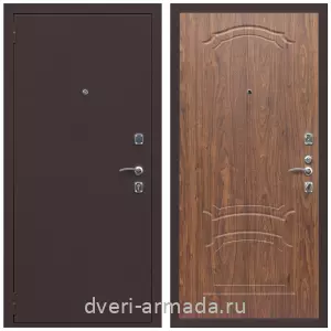 Дверь входная Армада Комфорт Антик медь / ФЛ-140 Морёная береза