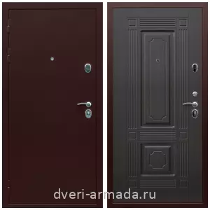 Взломостойкие входные двери, Дверь входная Армада Люкс Антик медь / МДФ 16 мм ФЛ-2 Венге