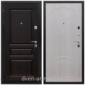 Входные двери лофт, Дверь входная Армада Премиум-Н МДФ 16 мм ФЛ-243 Венге / МДФ 6 мм ФЛ-140 Дуб беленый