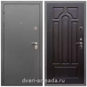 Входные двери Эконом, Дверь входная Армада Оптима Антик серебро / МДФ 16 мм ФЛ-58 Венге