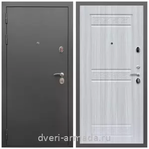 Входные двери 880 мм, Дверь входная Армада Гарант / МДФ 10 мм ФЛ-242 Сандал белый