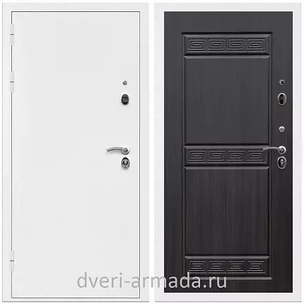 Дверь входная Армада Оптима Белая шагрень / МДФ 10 мм ФЛ-242 Эковенге