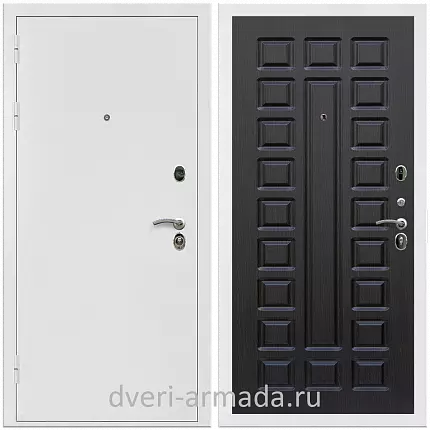 Дверь входная Армада Престиж Белая шагрень / ФЛ-183 Венге