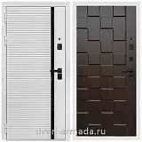 Дверь входная Армада Каскад WHITE МДФ 10 мм / МДФ 16 мм ОЛ-39 Эковенге