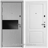 Дверь входная Армада Престиж Белая шагрень МДФ 16 мм Милк рикамо софт / ФЛ-117 матовый