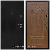 Дверь входная Армада Престиж Черная шагрень / МДФ 6 мм ФЛ-58 Морёная берёза