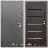 Дверь входная Армада Оптима Антик серебро / ФЛ-102 Эковенге